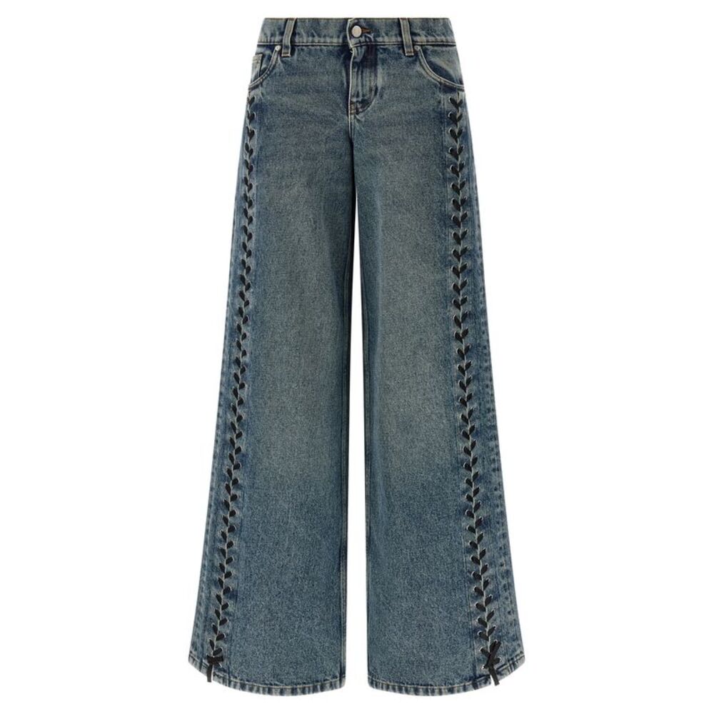 Stella McCartney Blue Cotton Jeans Women's Denim